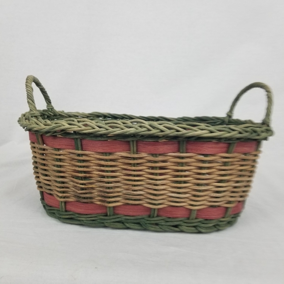 Rustic wicker basket - Picture 5 of 9